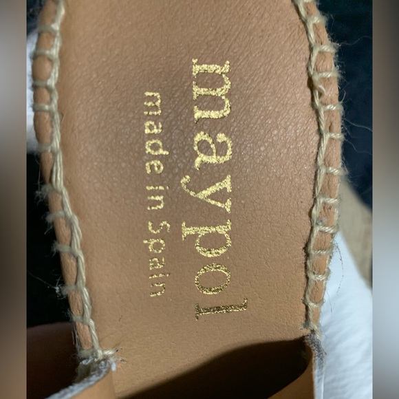 Maypol 7.5 White Leather Sandals - Picture 2 of 9